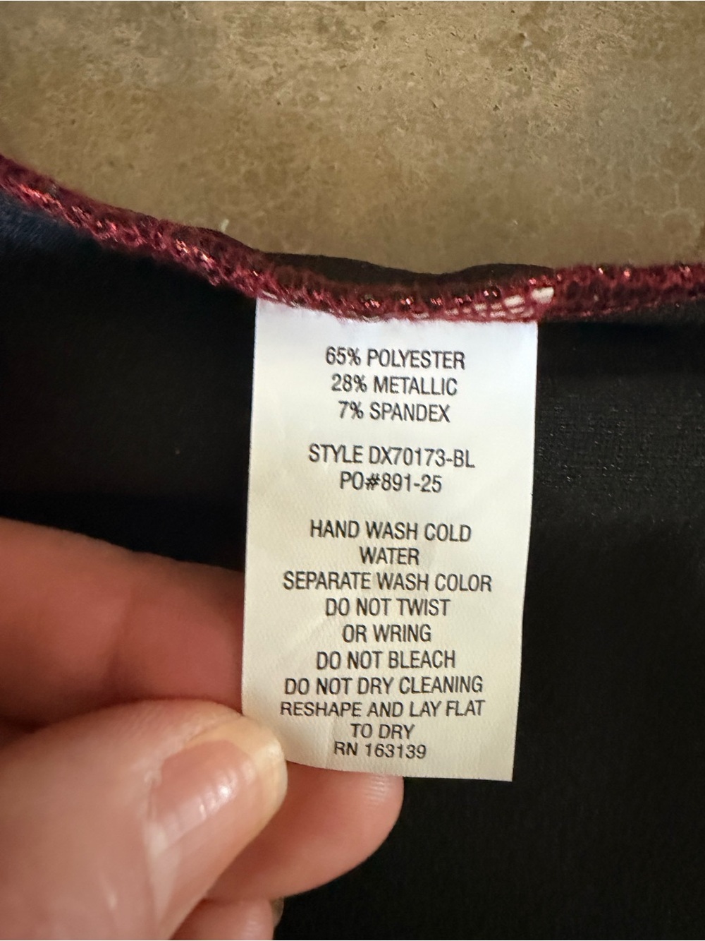 Haley & June Berry Metallic Cowl Neck Midi Dress Shimmer Spaghetti Strap L - Picture 10 of 13
